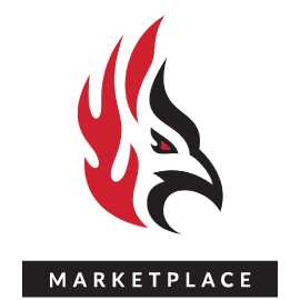 Carthage College Firebirds marketplace banner logo