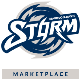 Davidson-Davie Storm marketplace banner logo