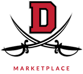 Dawson Community College Buccaneers marketplace banner logo