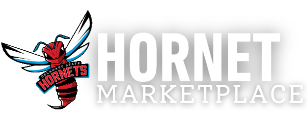 Delaware State Hornets marketplace banner logo