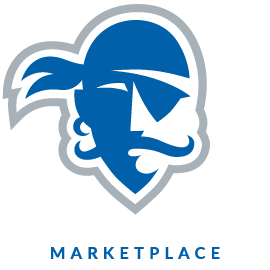Seton Hall Pirates marketplace banner logo
